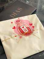 Престилка (DRUNK in LOVE) бела #068