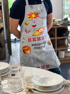 Престилка (Postcard) Македонски рецепти сива #070