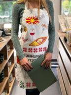 Престилка (Postcard) Македонски рецепти бела #071