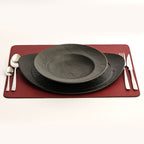 Чинија овална Vulcania Black