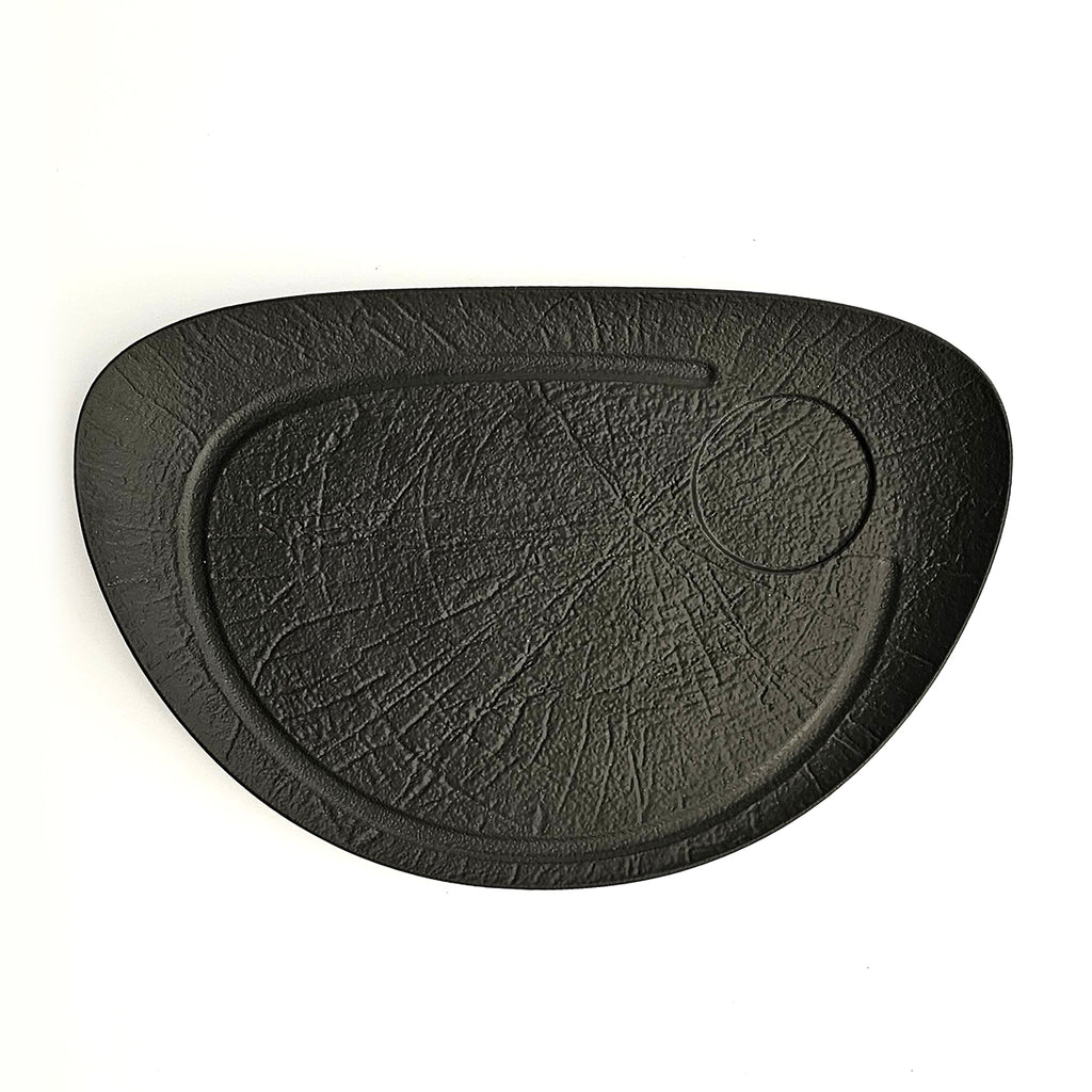 Чинија овална Vulcania Black