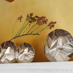 Вазна В-32цм МИДА Алуминиум сребрена Т98604 8056444298604