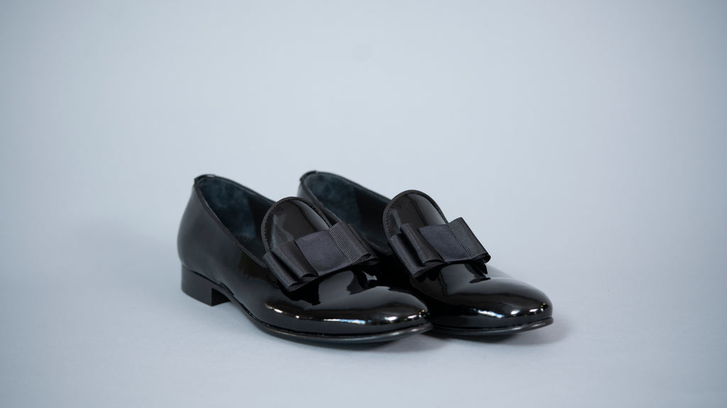 Машки мокасини со машна 001