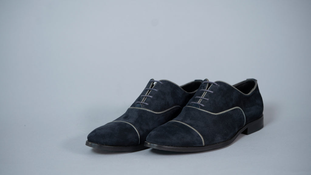 Машки чевли Oxford 441-50-41 тегет велур