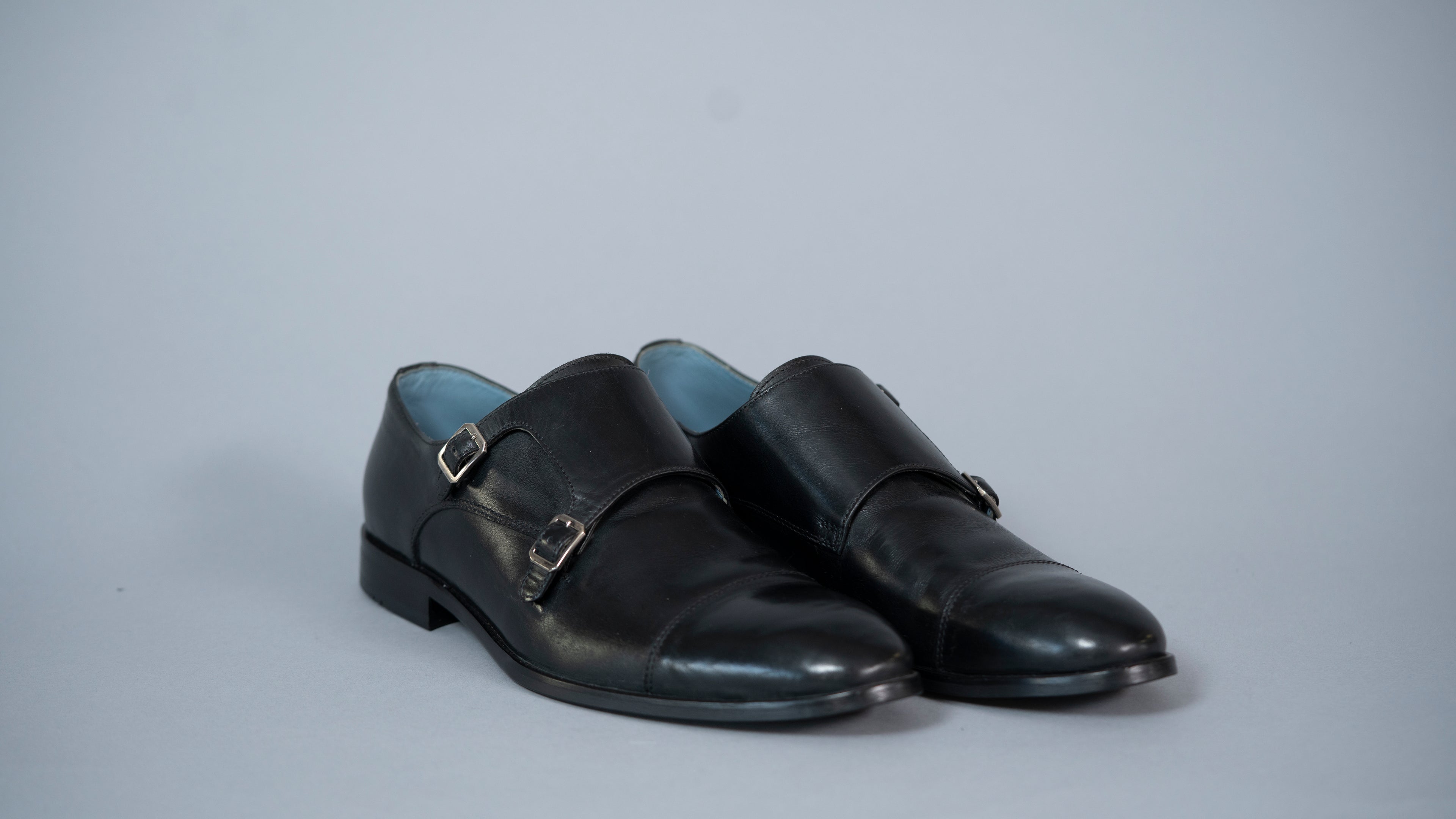 Машки чевли со две ремчиња 02-25-41 кафени флорантик