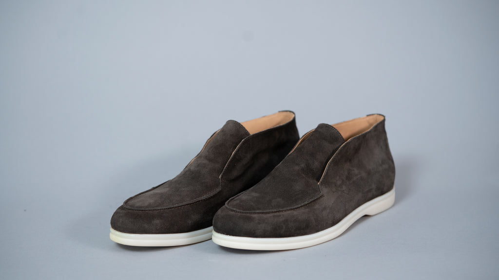 Машки чевли Oxford 441-50-41 тегет велур