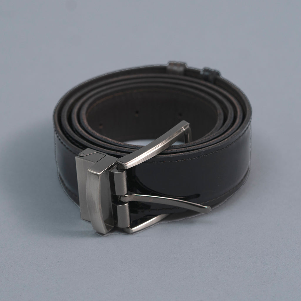Машки Ремен А2 Црн лак 200