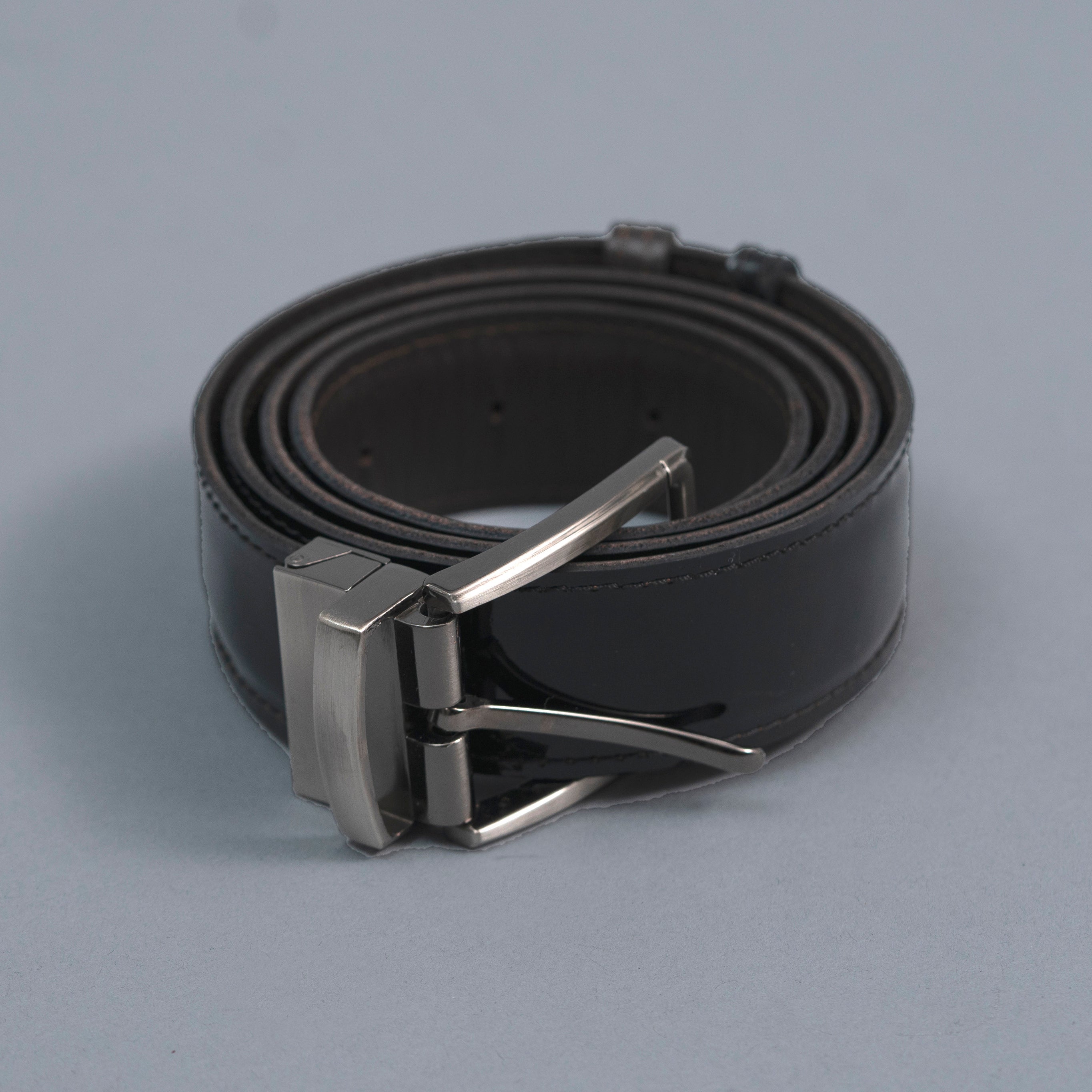 Машки Ремен А2 Црн лак 200