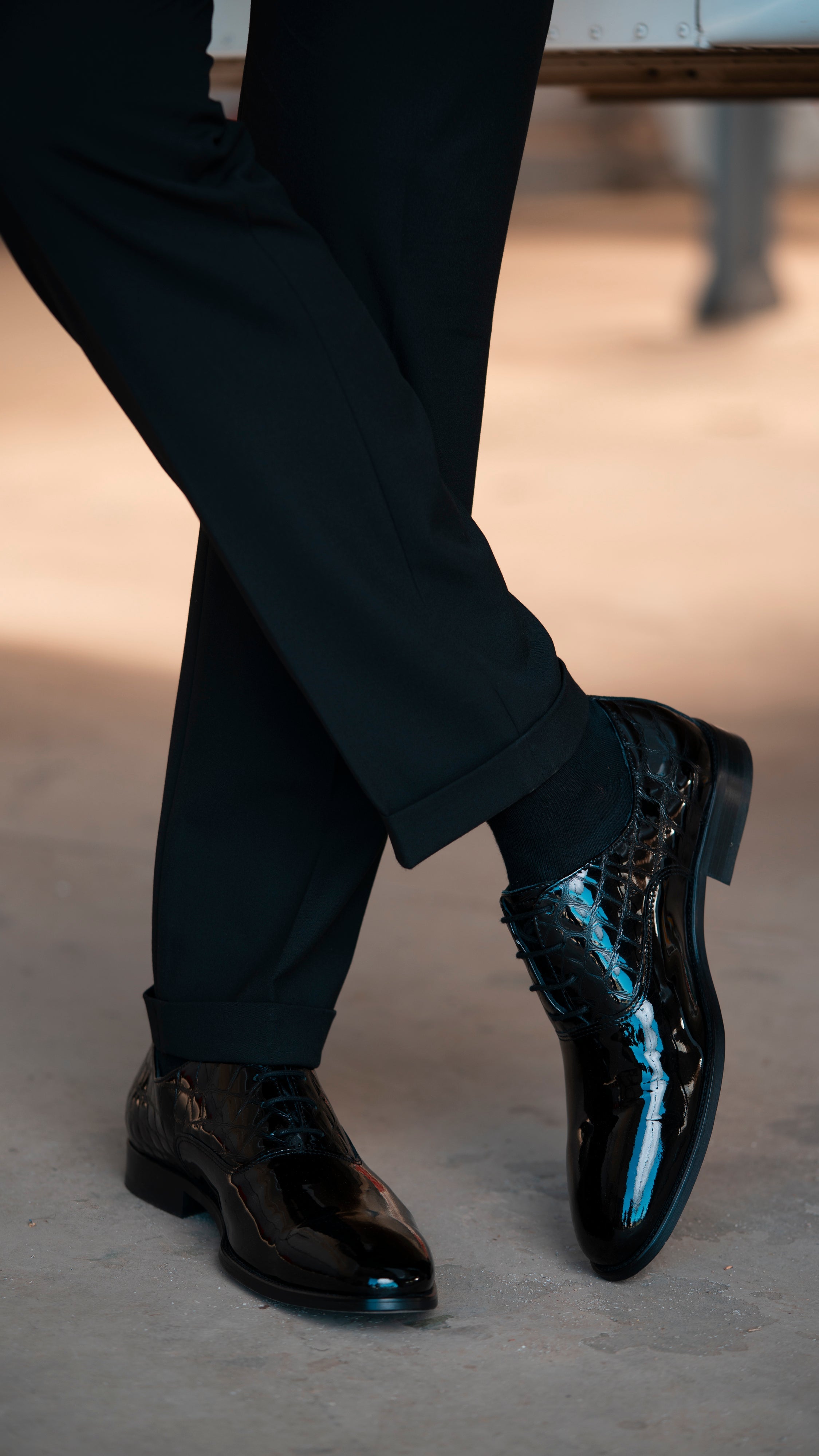 Машки чевли со висок сјај 2023-441-10-42