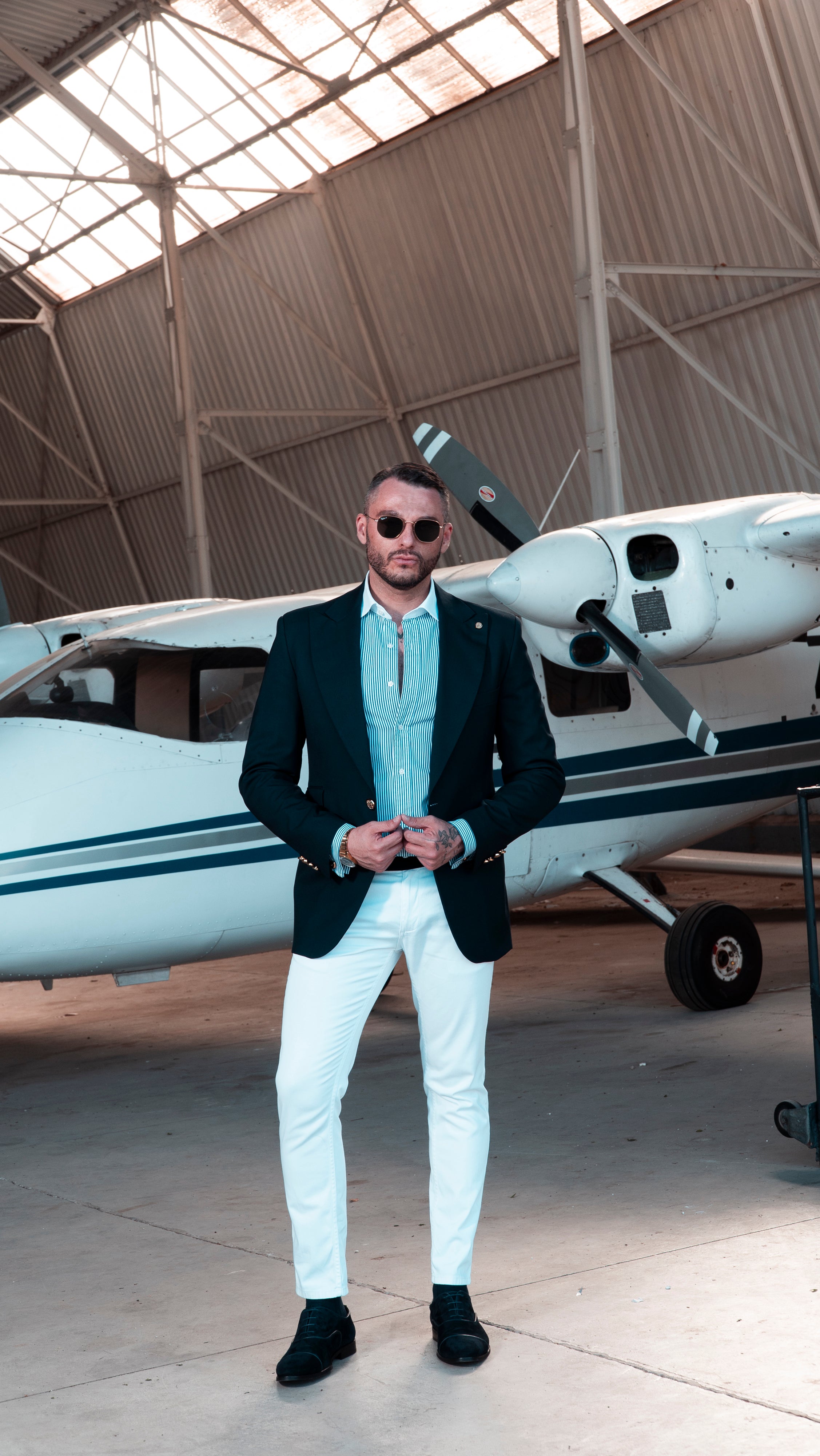 Машки чевли Oxford 441-50-41 тегет велур