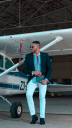 Машки чевли Oxford 441-50-41 тегет велур