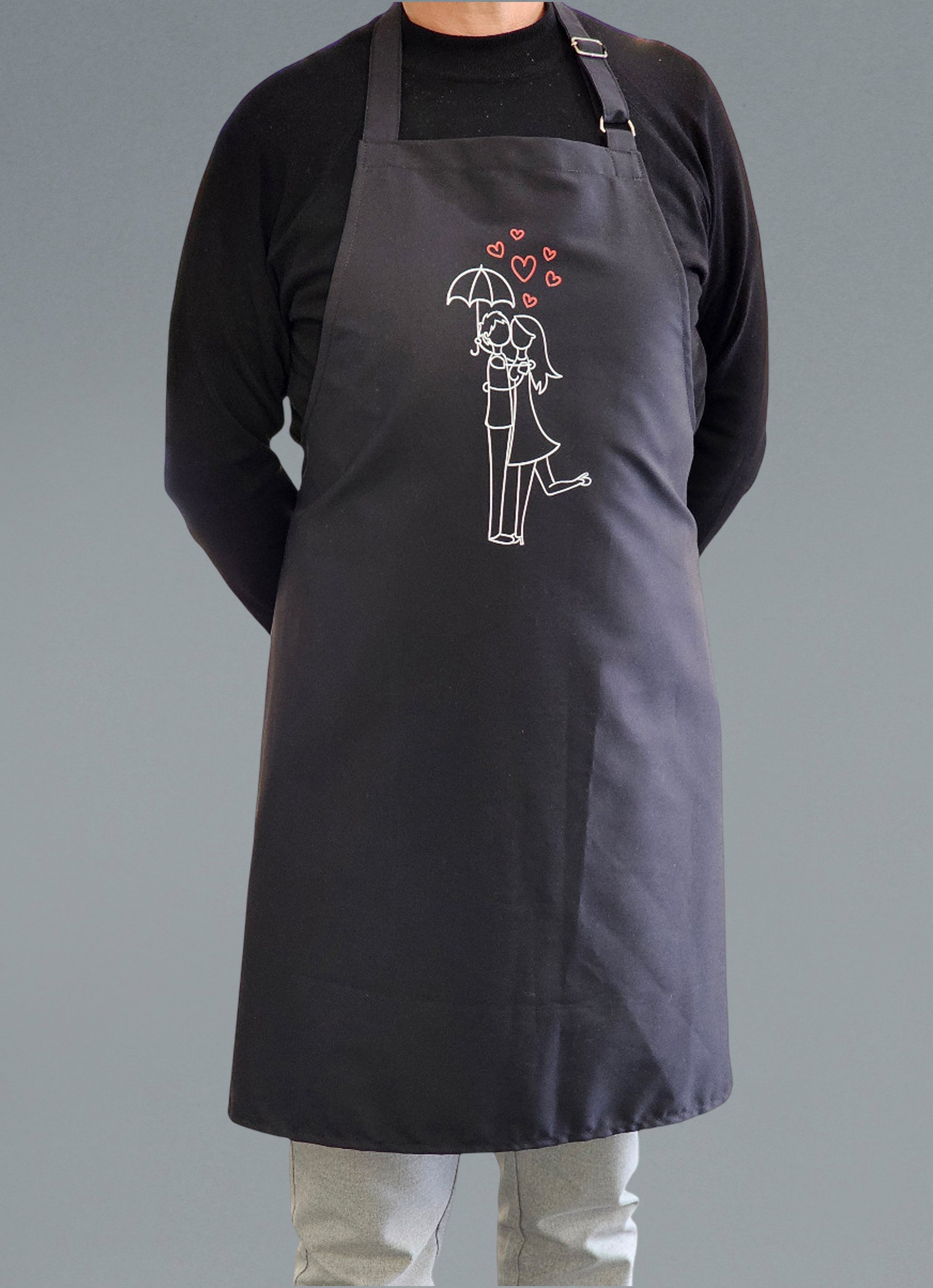 Престилка (LOVE) црна #067