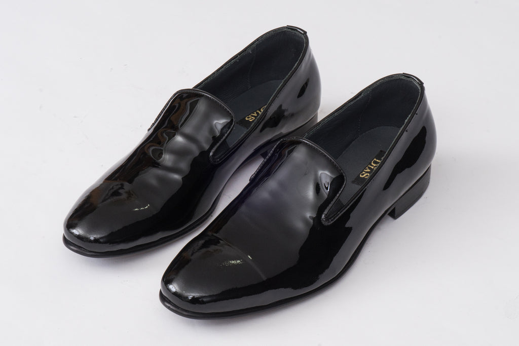 Машки мокасини со висок сјај